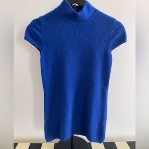 ANTONIO MELANI Royal Blue Cashmere Top